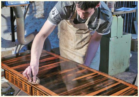 John Hulme - Colouring and polishing